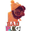Bad Pug Retro Design