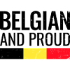 Belgian and proud Belgian flag