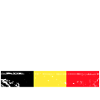 Fier drapeau belge belge