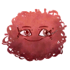 Little Pelota Monster n°5 – red