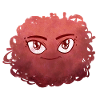 Little Pelota Monster n°6 – red