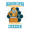 Pensioner Grandpa Beekeeper Beekeeper
