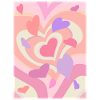 Danish Pastel Aesthetic Heart Pattern