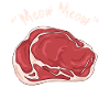 Meatcore-Ästhetik Miau-Miau-Fleisch