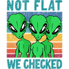 Not Flat We Checked