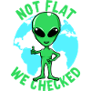 Not Flat We Checked