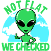 Not Flat We Checked
