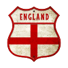 England flags coat of arms