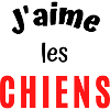 J'aime les chiens