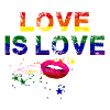 love is love,LGBT,Rainbow,Lips,Mouth