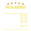 Stundenlohn Fachlagerist