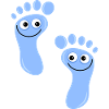 Happy Blue Feet