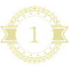 1 number emblem