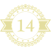 14 Number Emblem