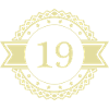 19 Number Emblem