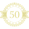 50 number emblem