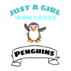 Zoo Tierliebhaber Mädchen Geschenk Pinguin