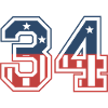 Number 34 USA