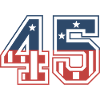 Number 45 USA