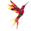 Colibri oiseau des triangles
