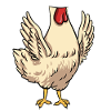 Headless Chicken Costume Halloween