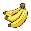 Retro Pixel Banana
