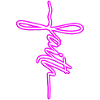 foi - Croix - ROSE