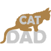 Cat Dad Logo Design