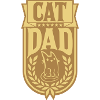Design Cat Papa Laurel Couronne