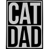 Shield Cat Dad Logo