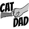 Conception du logo Cat Dad