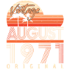 Millésime 1971 Août