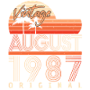 August 1987 Geschenkidee