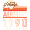 August 1990 Geschenkidee