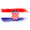 Drapeau de la Croatie
