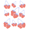 Dänische Pastell-Ästhetik-Erdbeeren-Muster