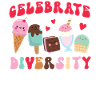 Ice Cream Cone Popsicle Celebrate