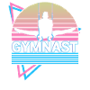Gymnastik Turnerin Retro