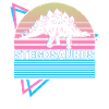 Stegosaurus Dinosaur Retro