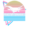 Mosasaurus Dinosaur Retro