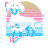 Dachshund Retro