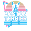 Boston Terrier Rétro