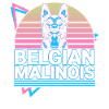 Belgian Malinois Retro