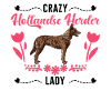 Crazy Hollandse Herder lady
