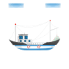 Fishing cutter captain