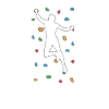 Rock Climbing Bouldering Wall Climber