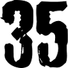 35 Zahl Trikot