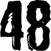 48 Zahl Trikot