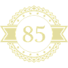 85 Number Emblem