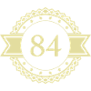 84 Number Emblem